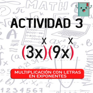 3. MULTIPLICACIÓN CON LETRAS