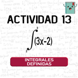 13. INTEGRALES DEFINIDAS