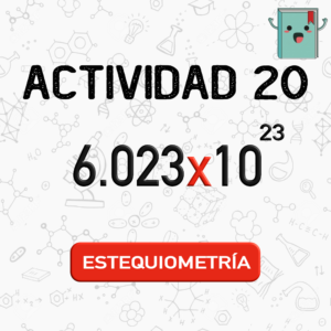 20. ESTEQUIOMETRÍA (QUÍMICA)