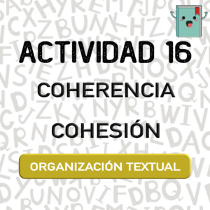 16. ORGANIZACIÓN TEXTUAL